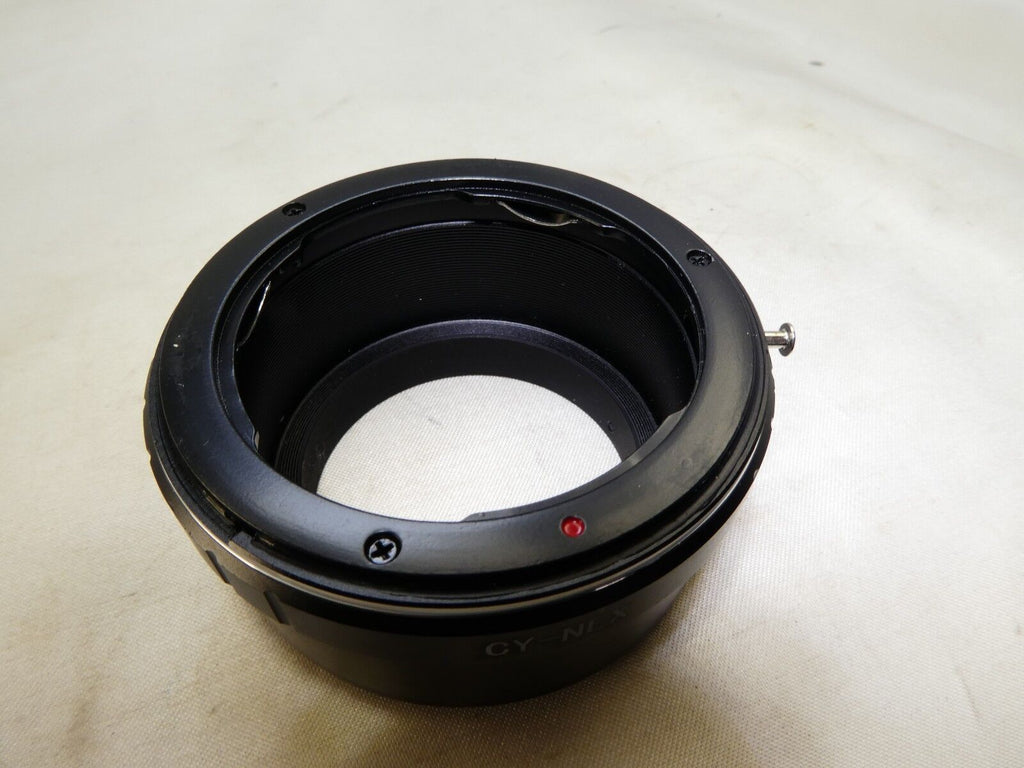 Contax Yashica C/Y - NEX Lens to Sony E Camera Mount Adapter Ring ILCE α6500 α7R
