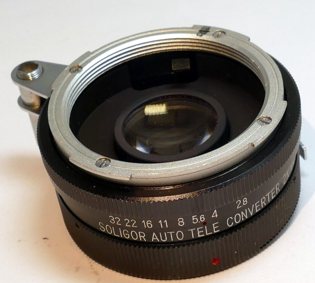 Soligor  2X Lens teleconverter for Miranda mount lens Sensorex
