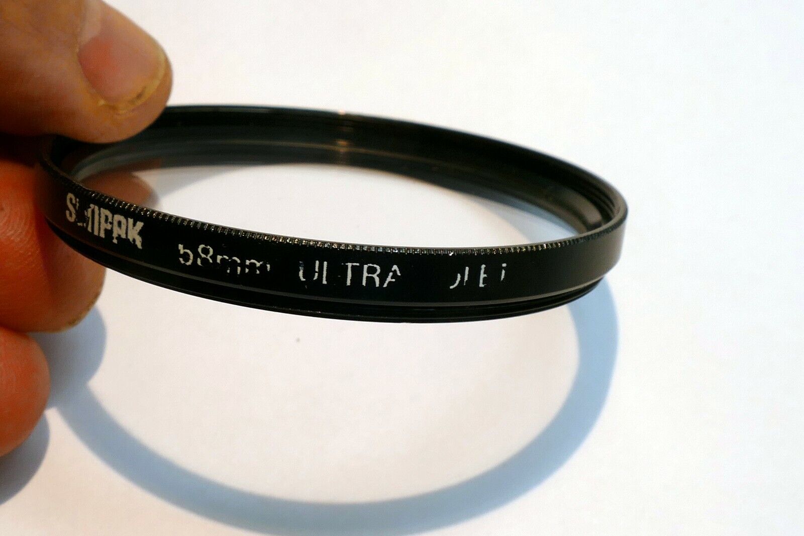 Sunpak 58mm UV Ultraviolet protection Glass lens filter threaded