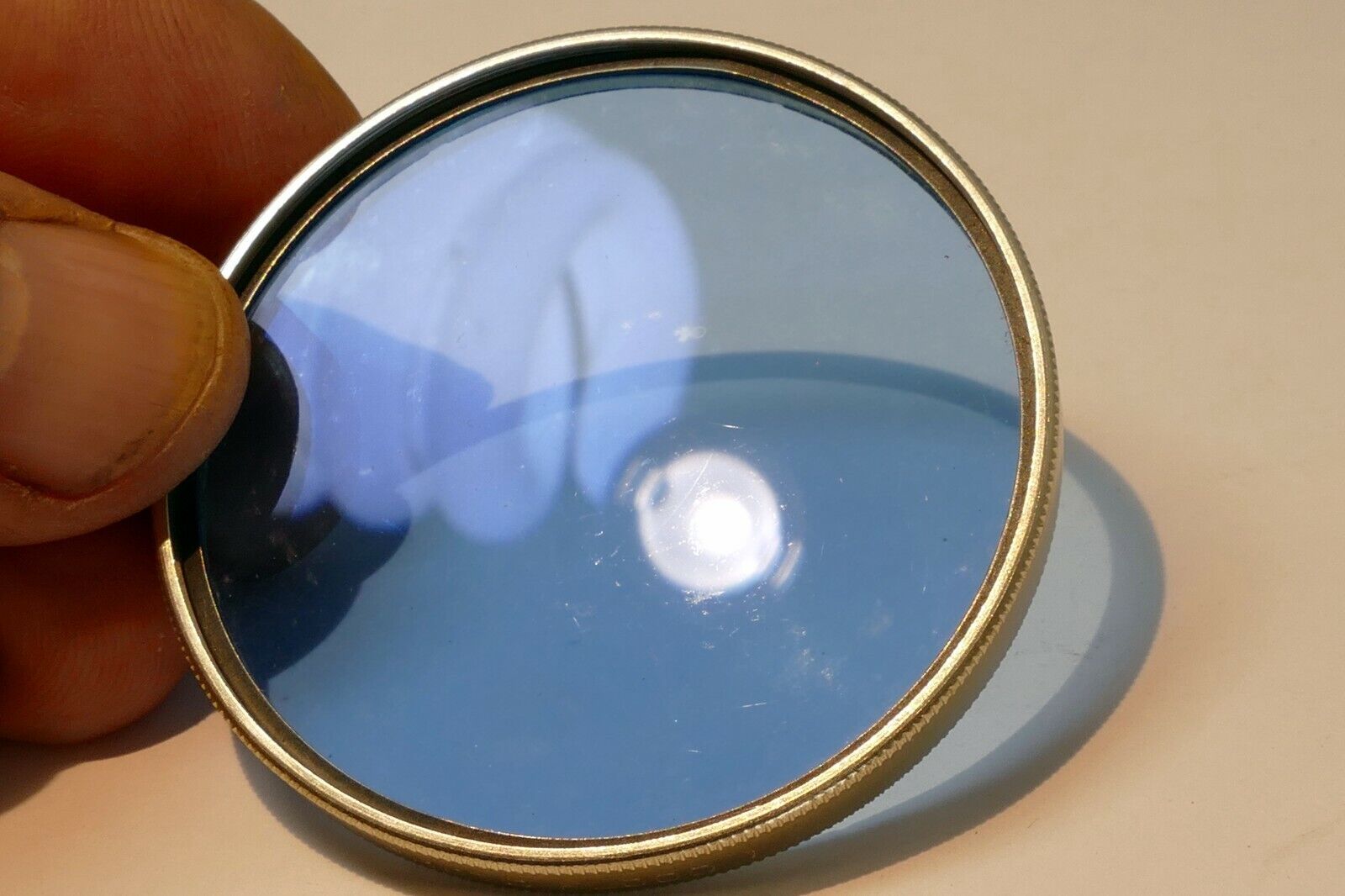 Ednalite Duraklad Series 7 VII 50.8mm filter drop in 80B Photo flood light blue