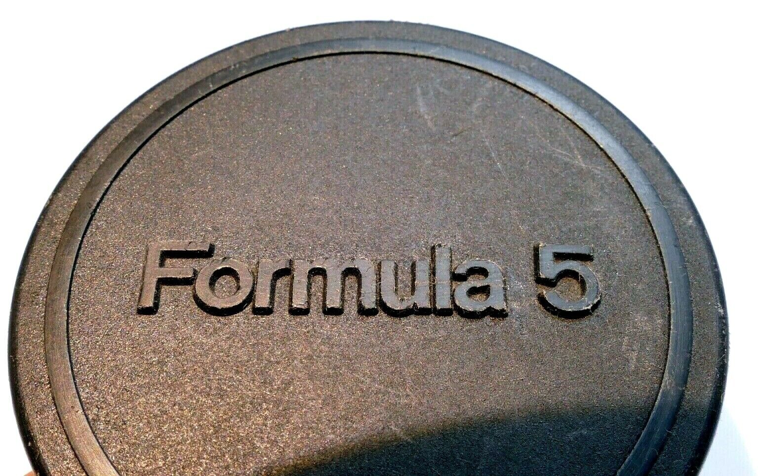 Formula 5 Plastic 58mm Front Lens Cap slip on type vintage 57mm