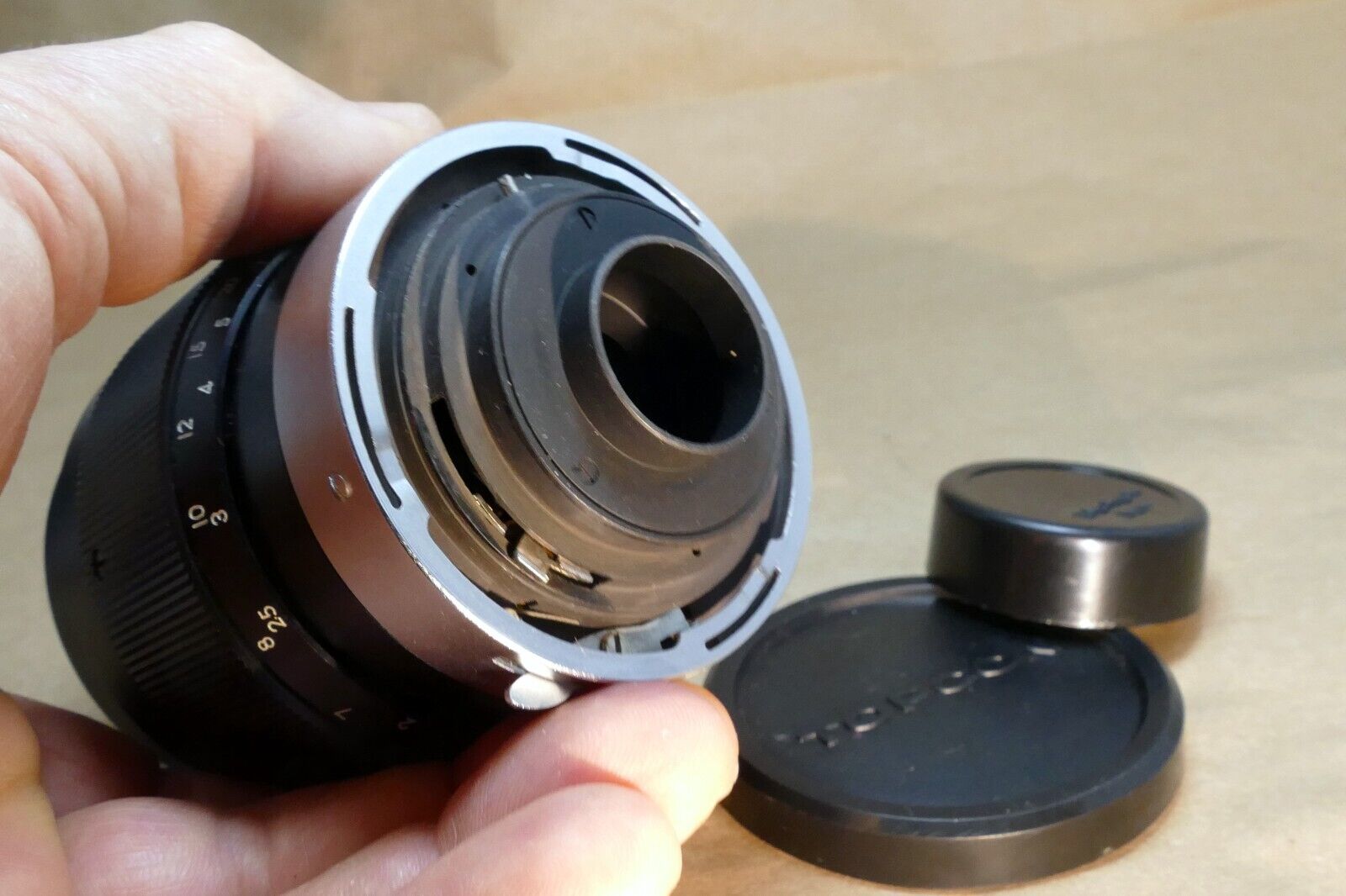 Topcon 135mm f4.0 Lens prime UV Topcor Unirex - with light haze inside, mint