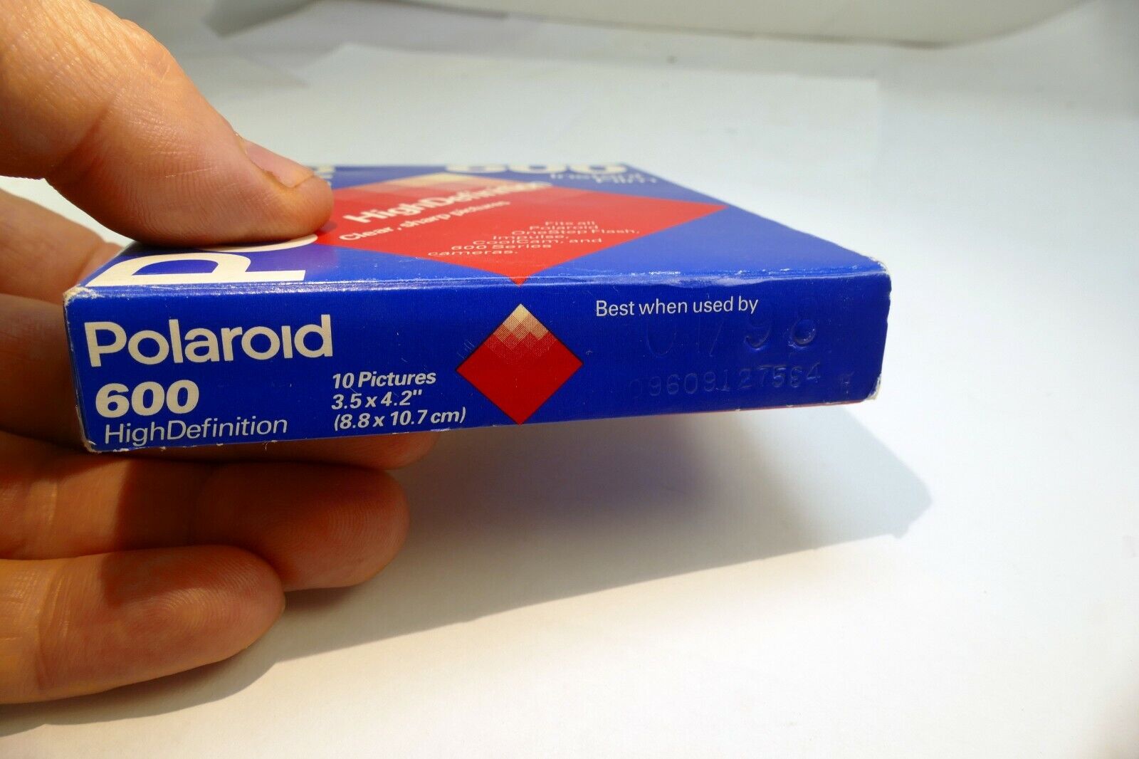 Polaroid 600 HD High Definition Instant Film Expired  07/ 1998