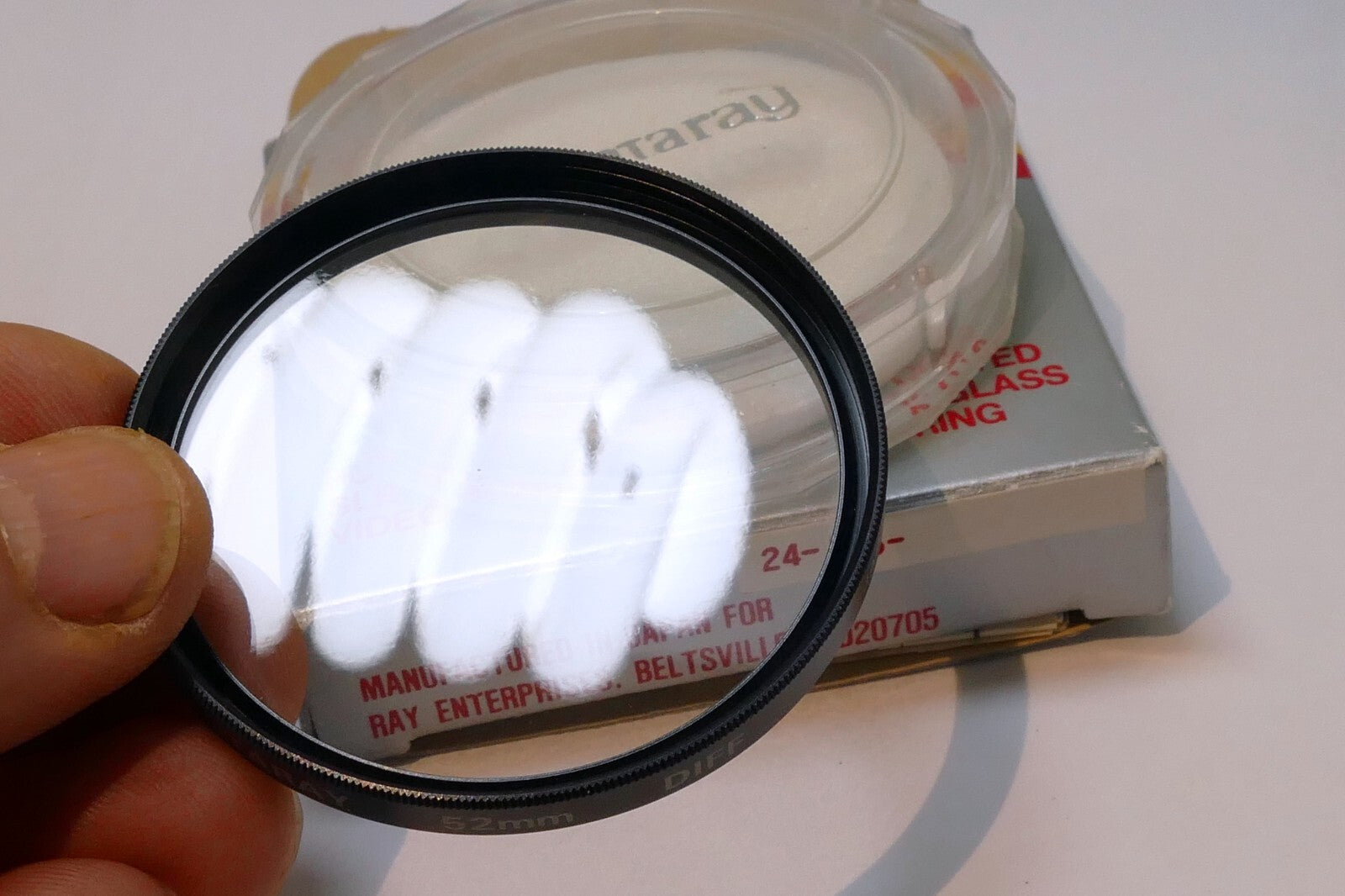 Quantaray  Lens Filter 52mm DiFF diffusion Soft Focus  portraiture - mint