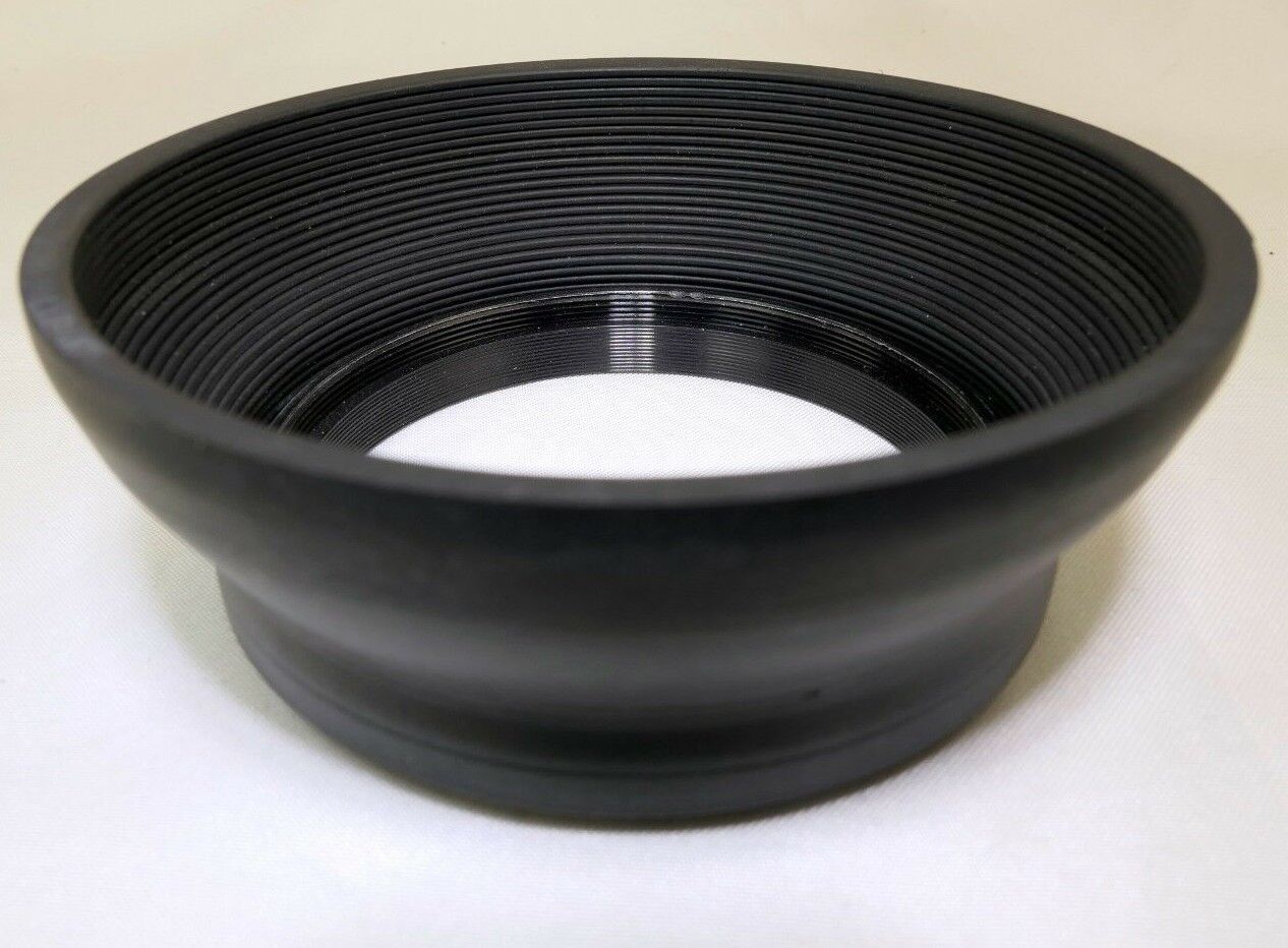 67mm Collapsible Rubber Lens Hood double threaded for 70-210mm f3.5