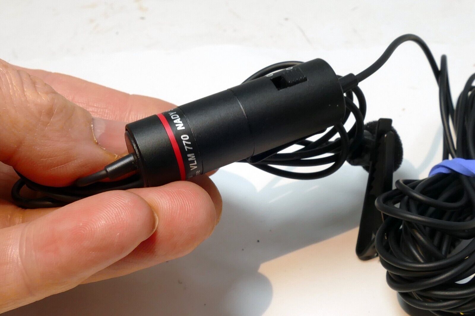NADY VLM 770 Clip on Lapel Video Camcorder Microphone Omnidirectional 3.5mm