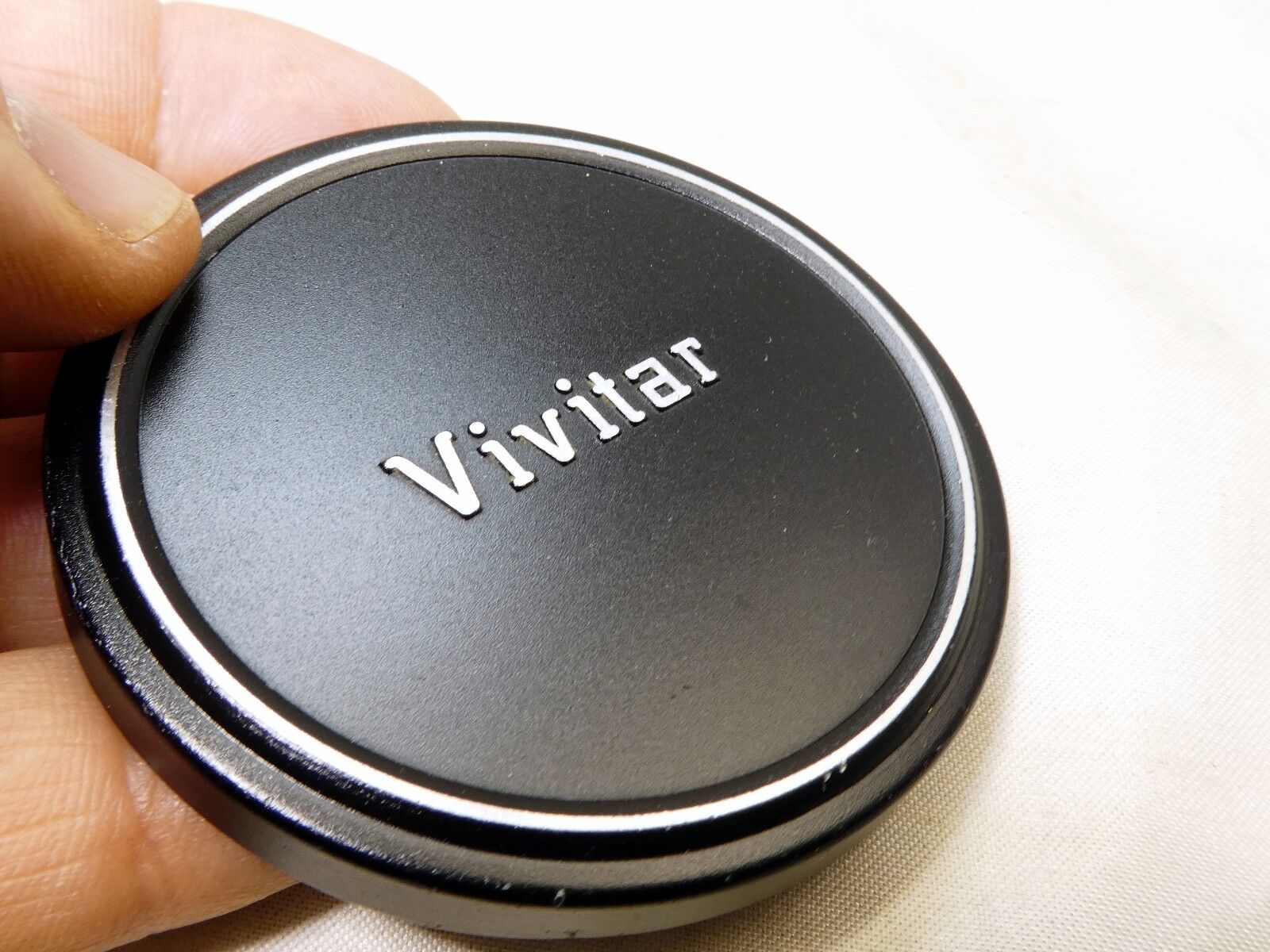 Vivitar  59-60mm Lens Front Cap Slip on Metal 61.5mm ID