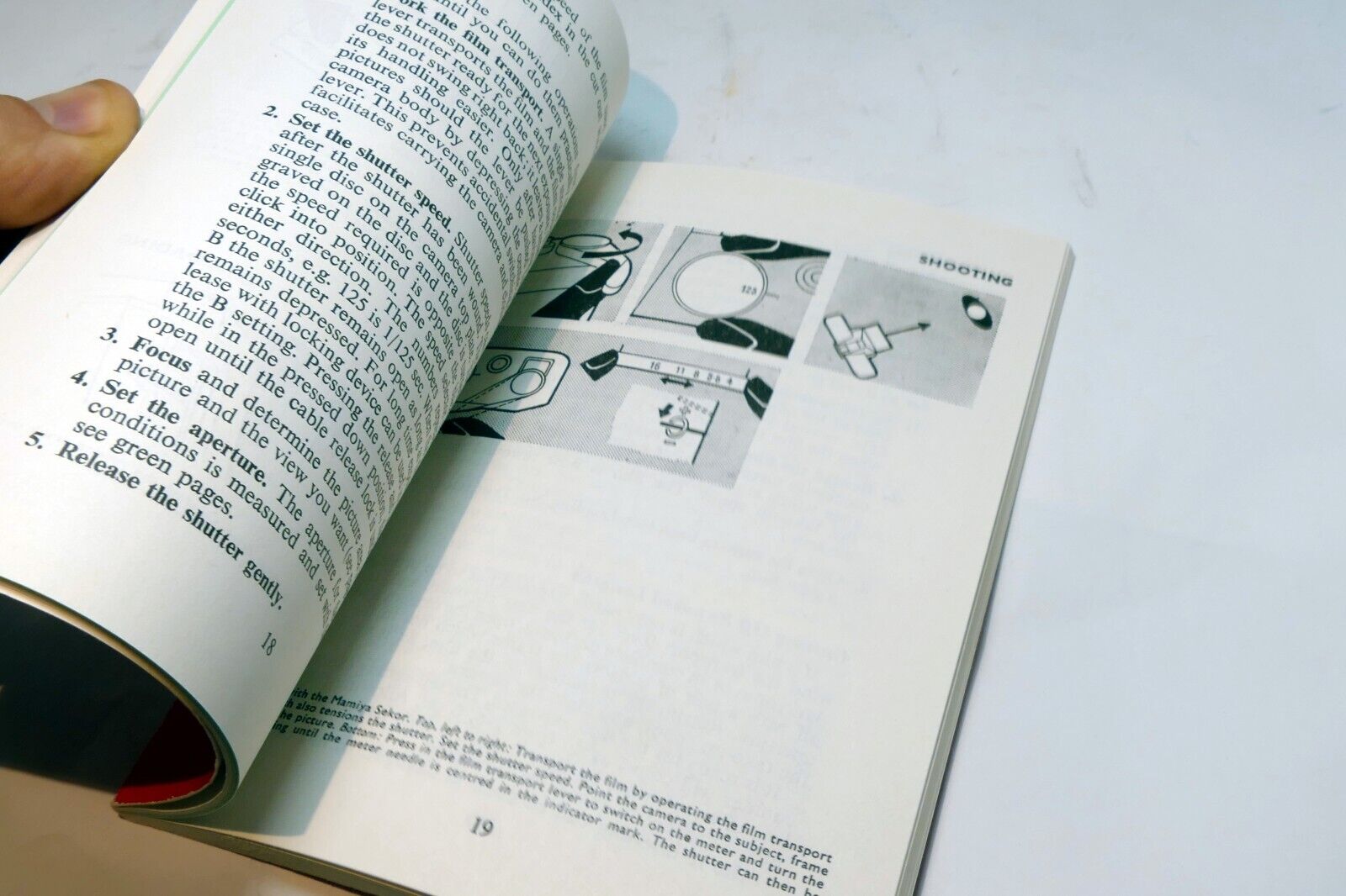 Mamiya Sekor  500 1000 528 XTL Film camera manual  Instruction Guide E English