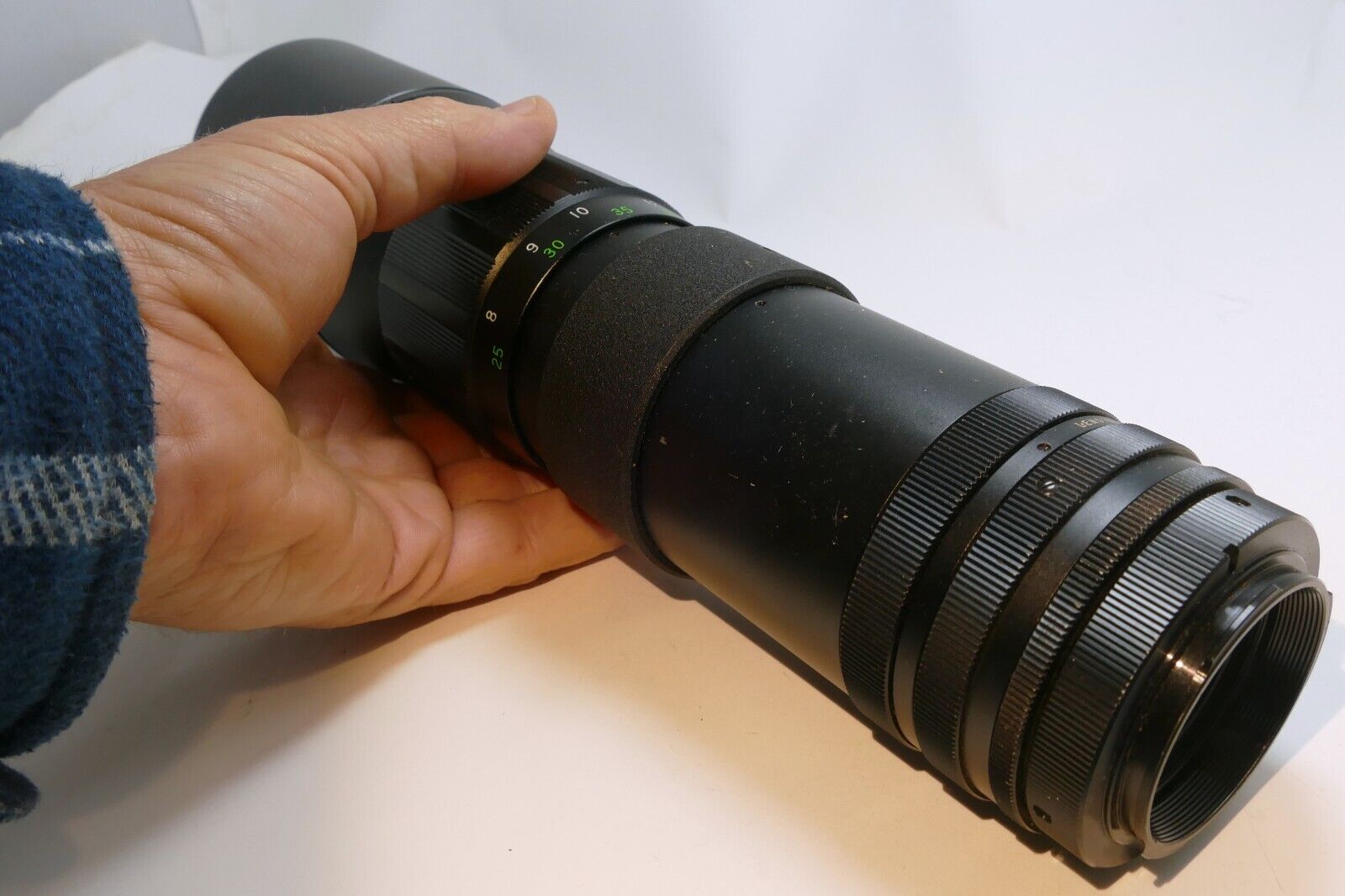 Ricoh Rikenon PK 400mm f6.3 Lens T2 mount - parts or repair - Not working AS IS