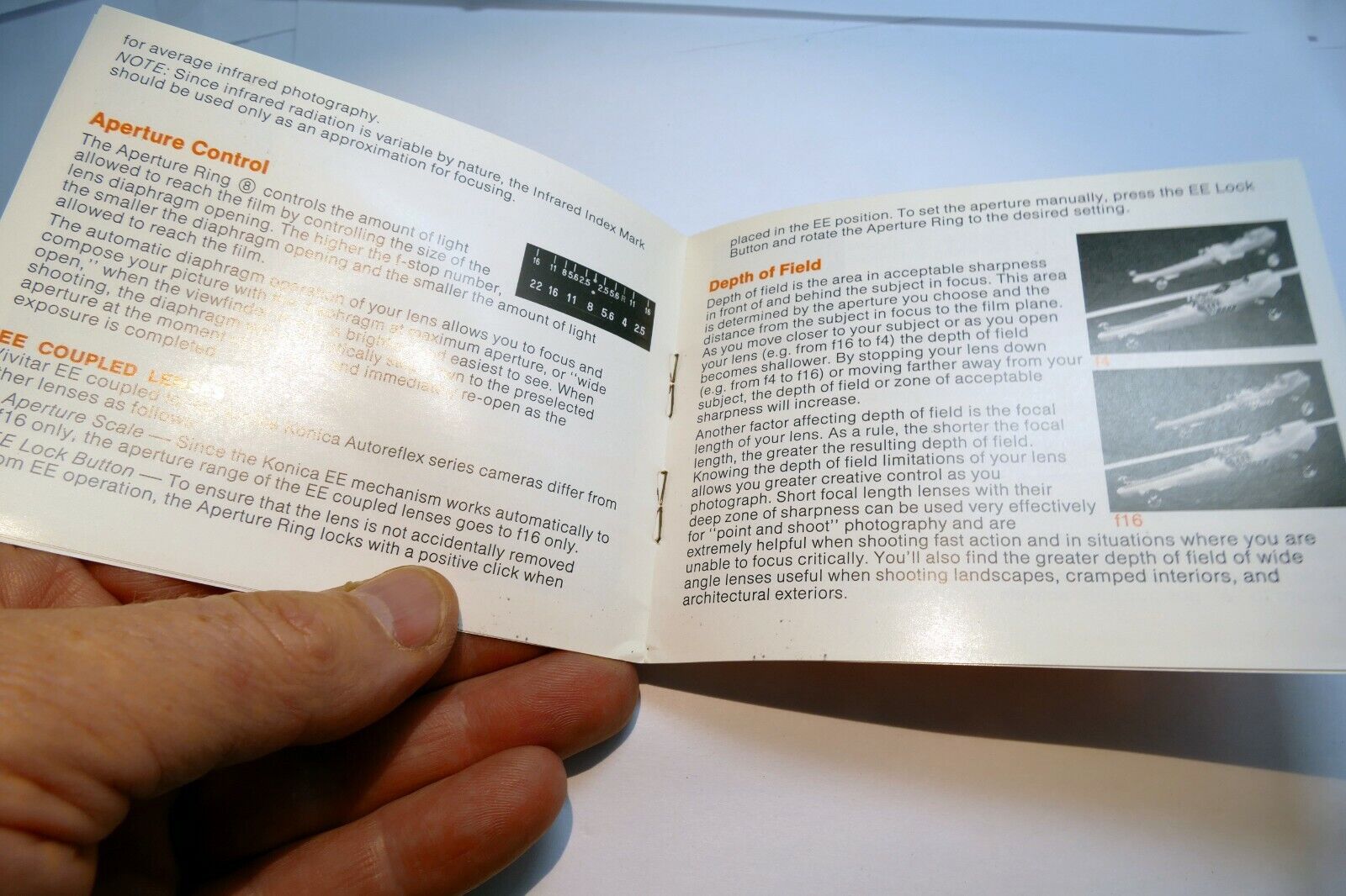 Vivitar Wide angle 28mm f2.5 lens Instruction Owner's Sheet  Guide