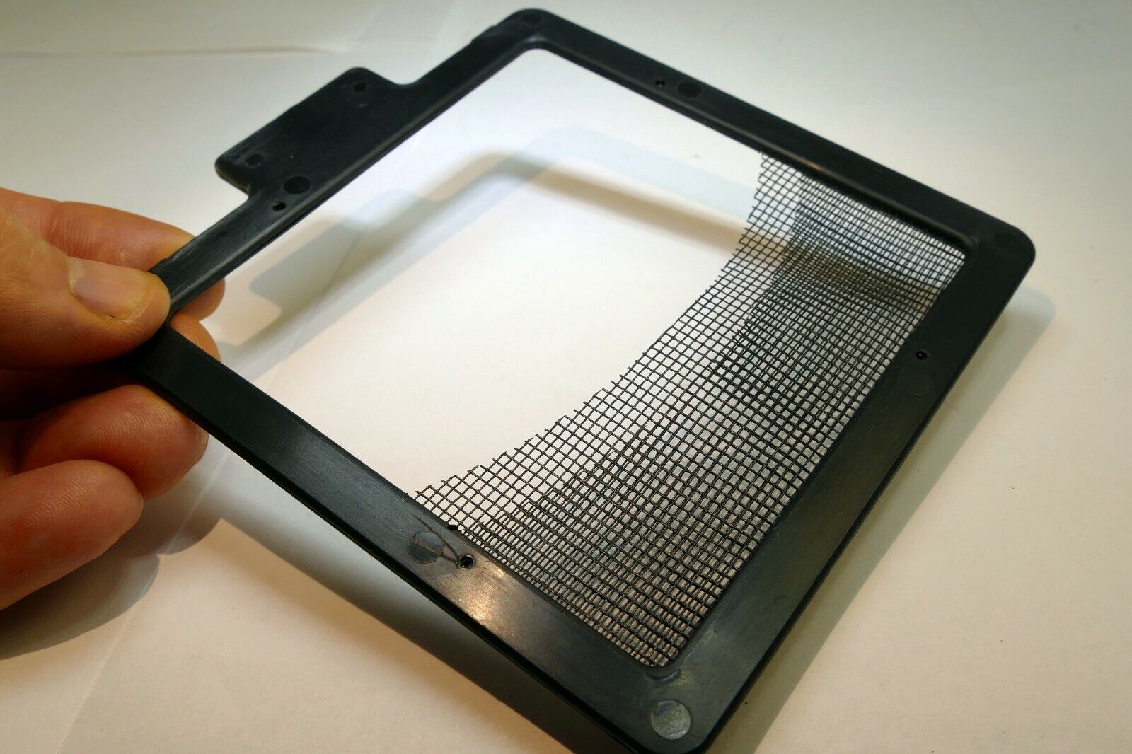 Lindahl Plastic Vignetter Mask Frame 4.5X4.5" bellows Low Bottom Arc