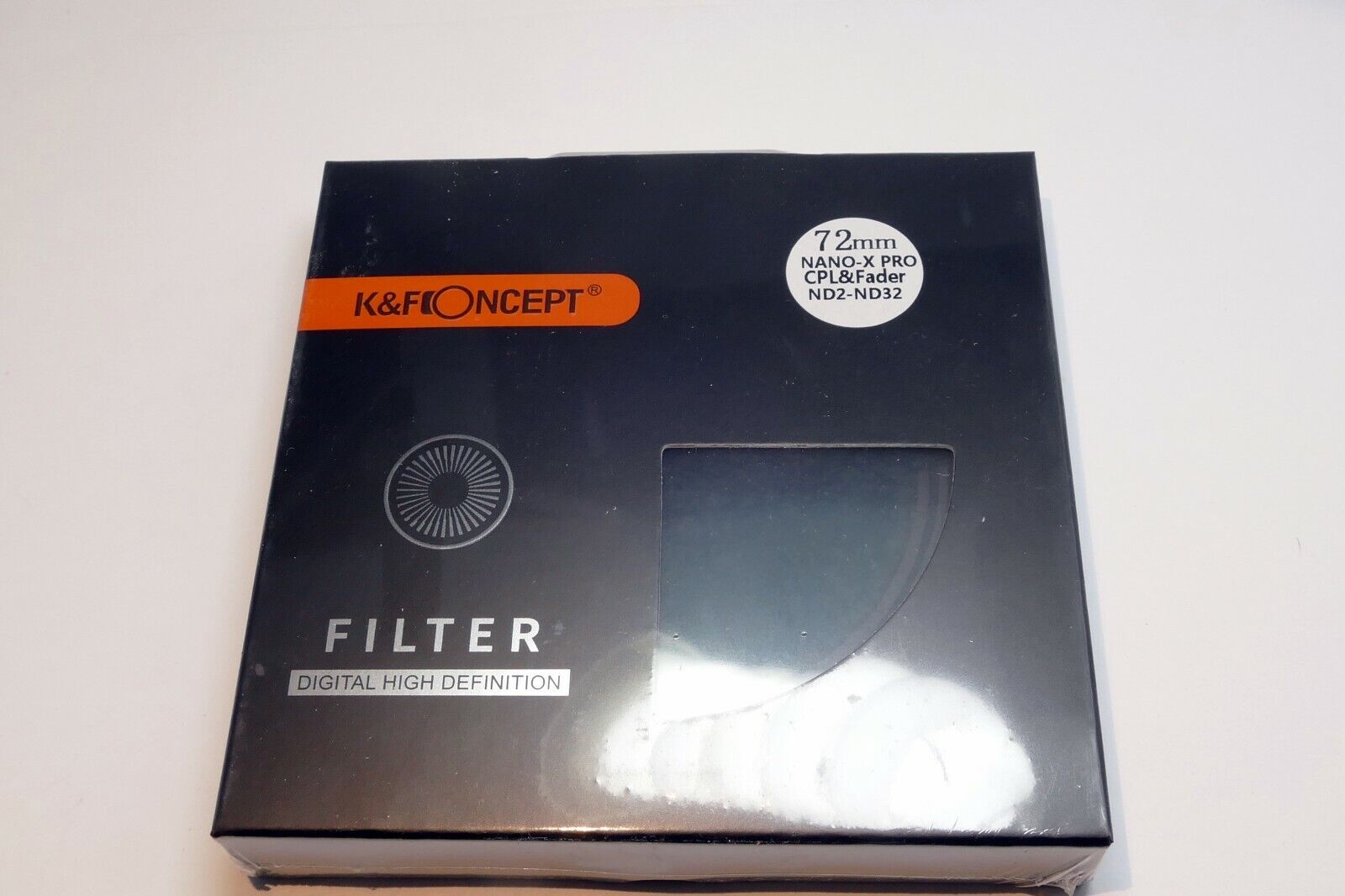 72mm K&F Nano X Circular Polarizer Filter Slim CP-L ND fader NDX2-NDX32 variable