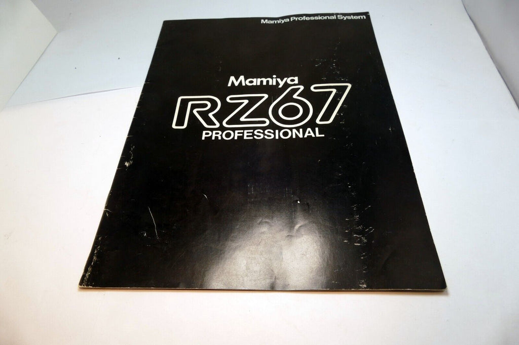 Mamiya RZ67 Professional Camera System Brochure Accessory Owner's Guide