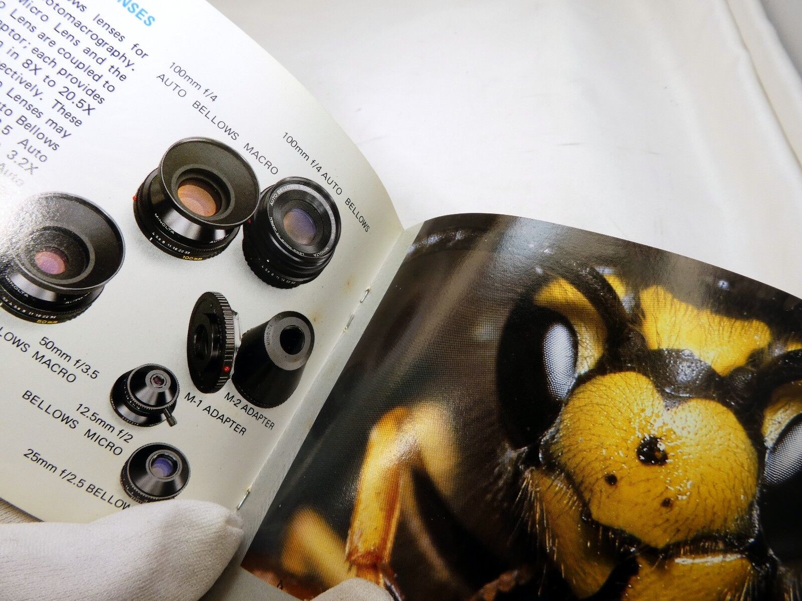 Minolta Accessory Guide List X series SLR System Creative Photography  English