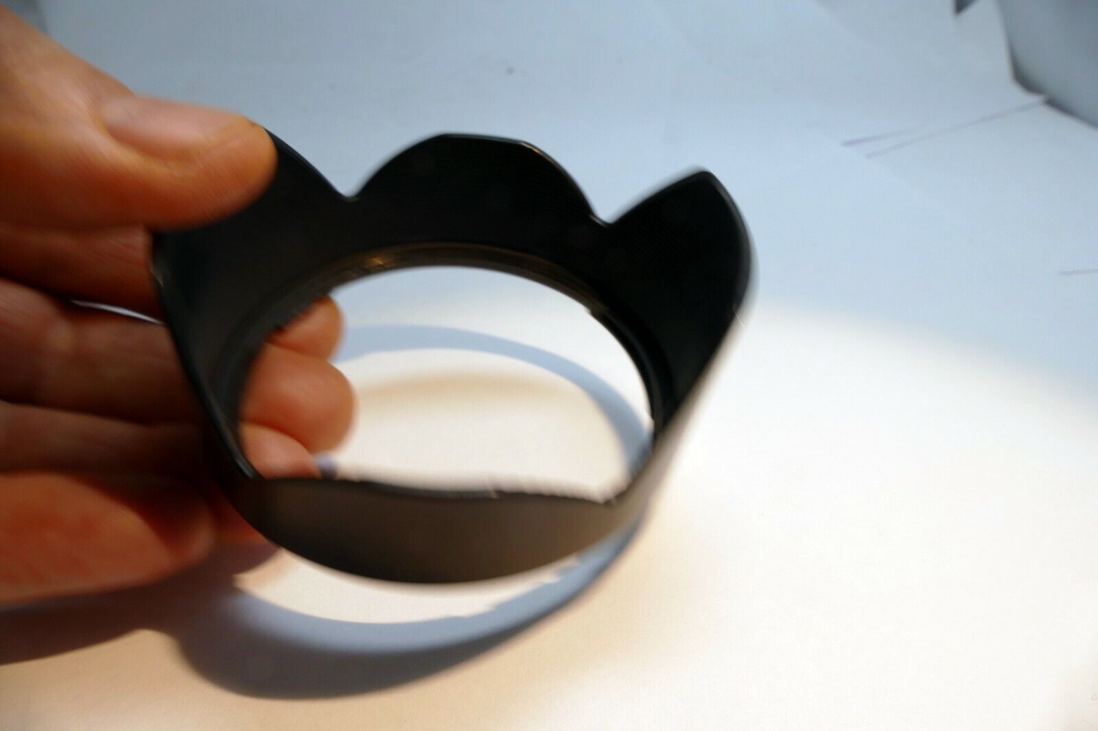 66.5mm ID Petal Shaped Plastic Lens Hood