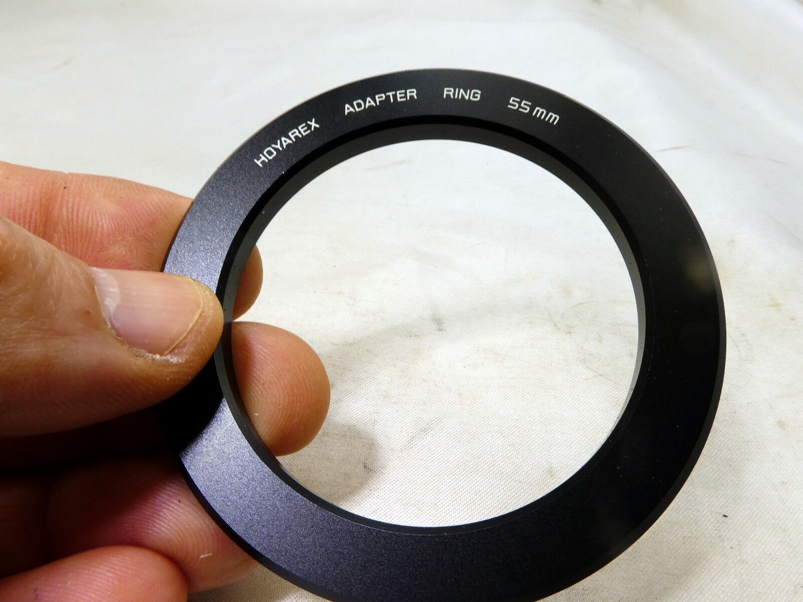 Hoya Hoyarex Adapter Ring for 55mm thread size rim square filter 75X75mm