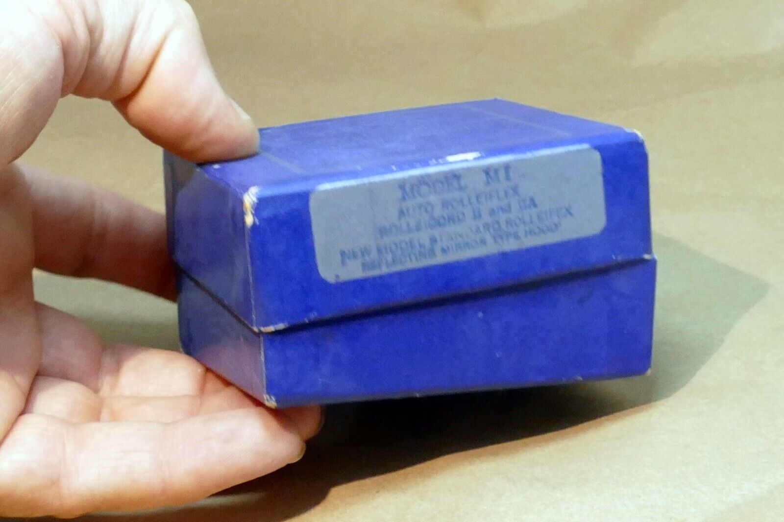 An Empty Box (only ) for Stroba wide Field Focus Magnifier  MI for Rolleiflex