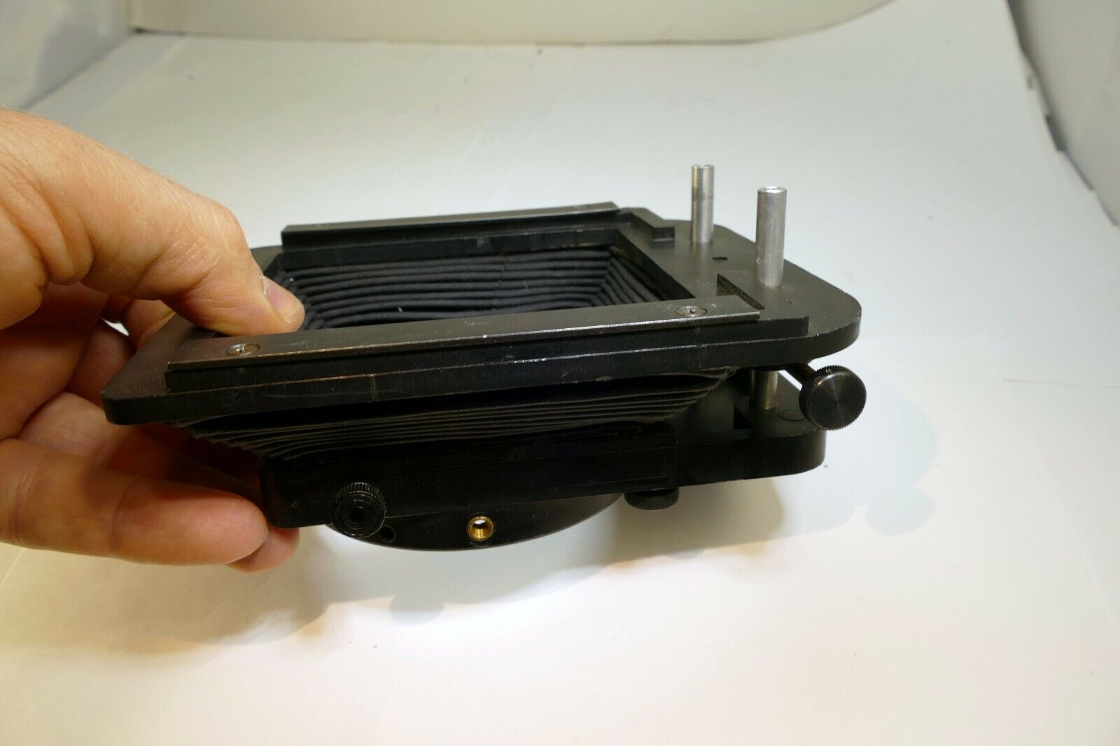 Lindahl Bellows lens Hood 31.1325 Bell-O-Shade Single 3X3 filter slot for CF 500