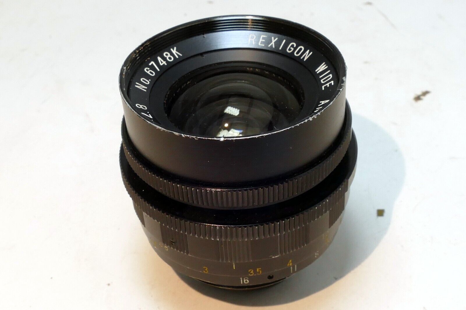 Rexigon 28mm f2.8 wide angle T2 Mount w/M42 Mount - AS IS Parts or Repair