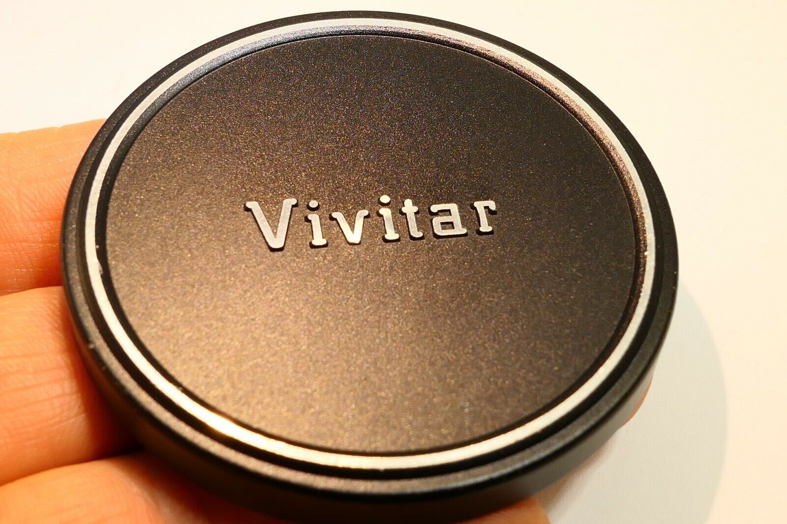 Vivitar 58mm Lens Front Cap for  plastic slip on type Metal 28mm f1.9