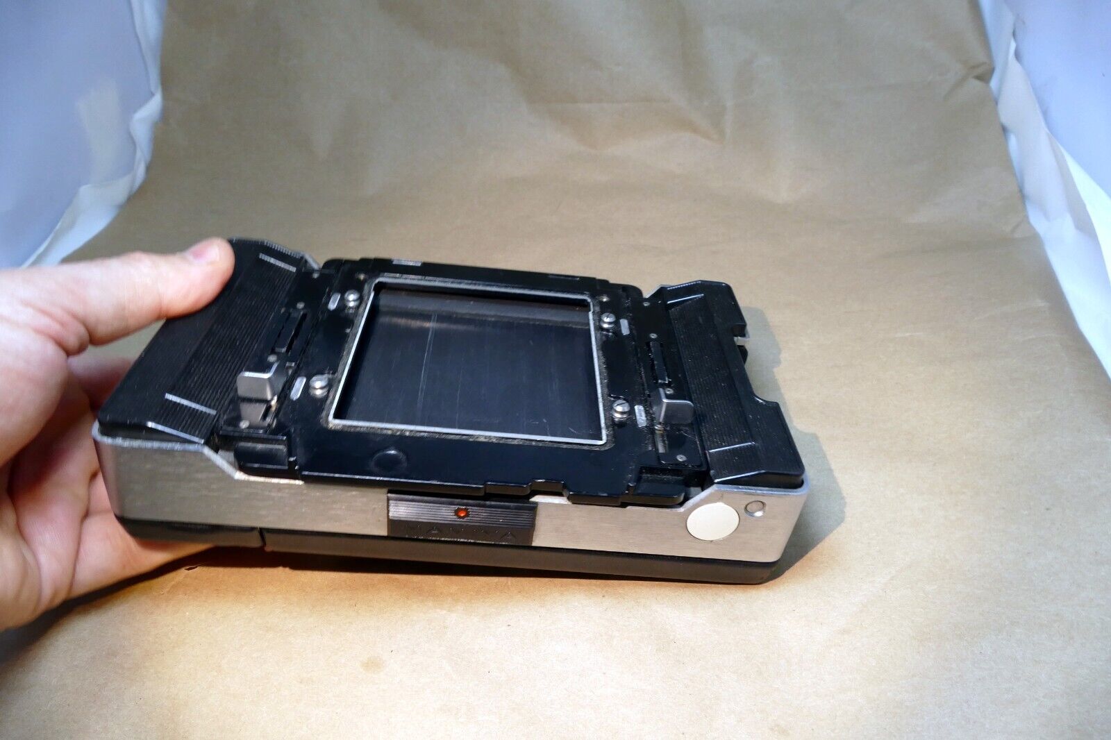 Mamiya RB67 Polaroid 4 Land Film Back