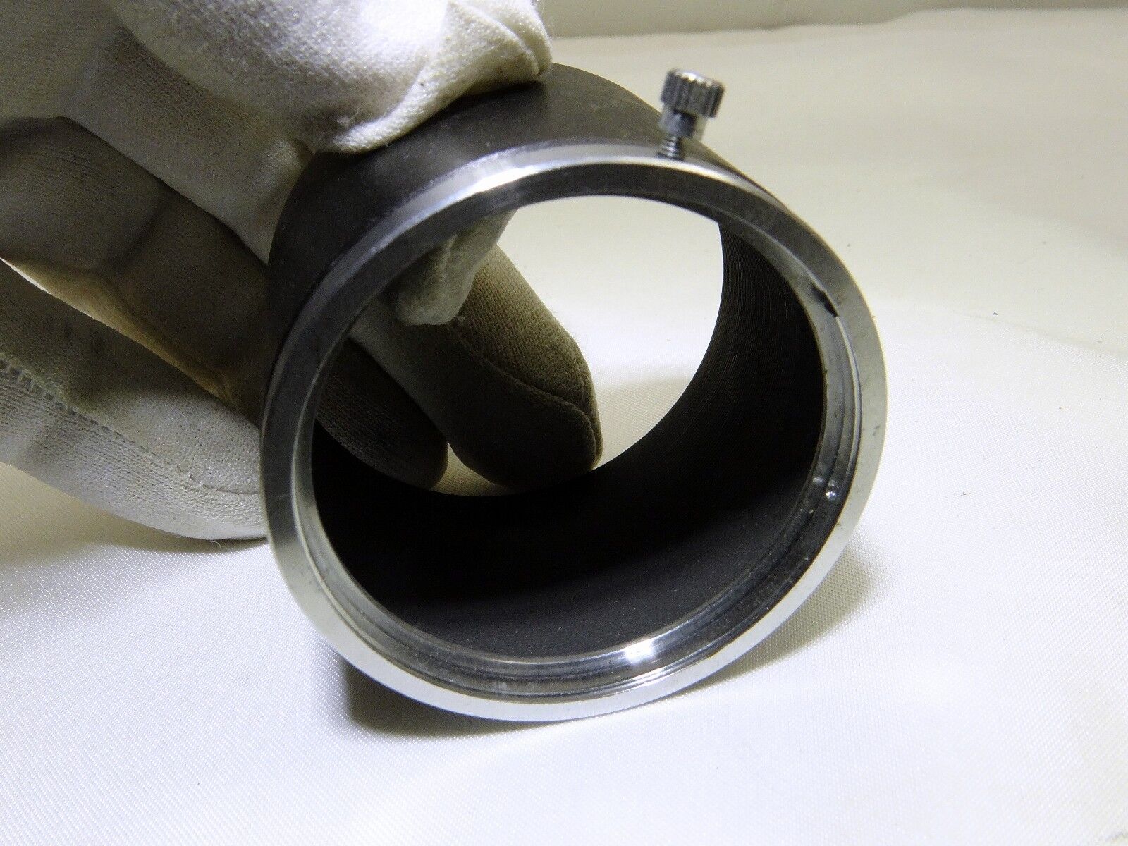 Lens hood Metal Minolta D48KD for 100mm f4  135mm f4.0 TC SR 46mm slip on type