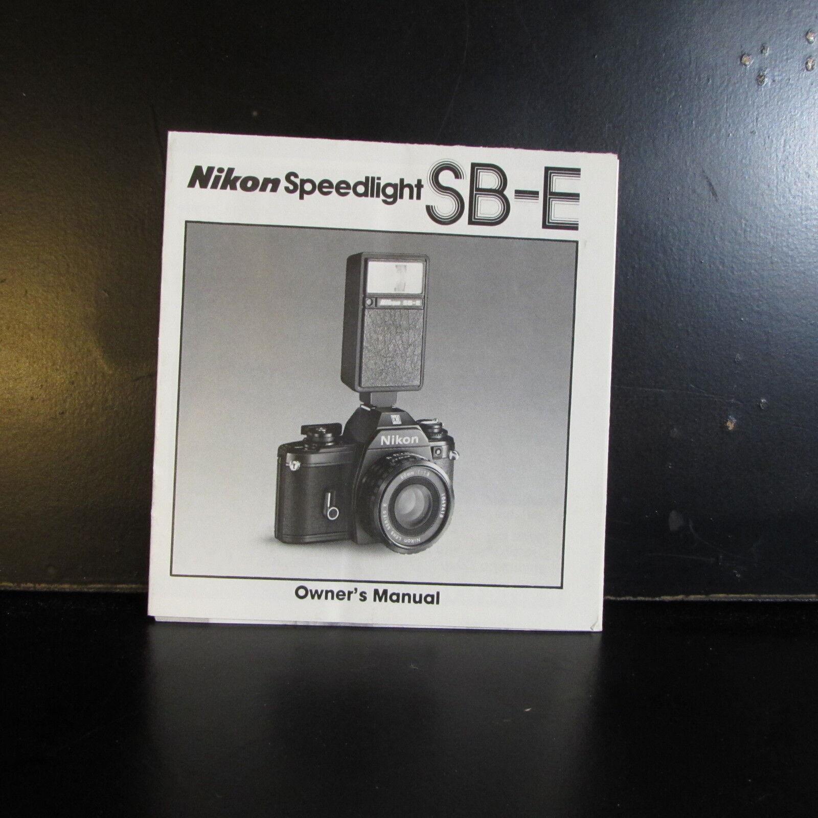 Used Nikon Speedlight SB - E Flash Owners Guide Manual O401418