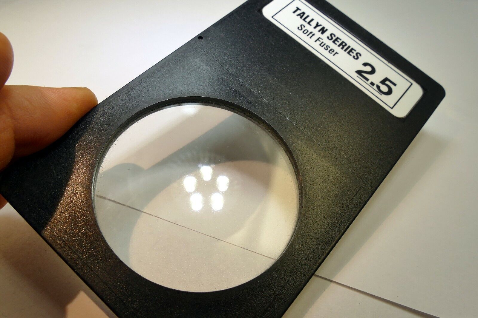 TALLYN Soft Fuser # 2.5 Filter 3 inch for Portraiture Lindahl Diffusion Focus