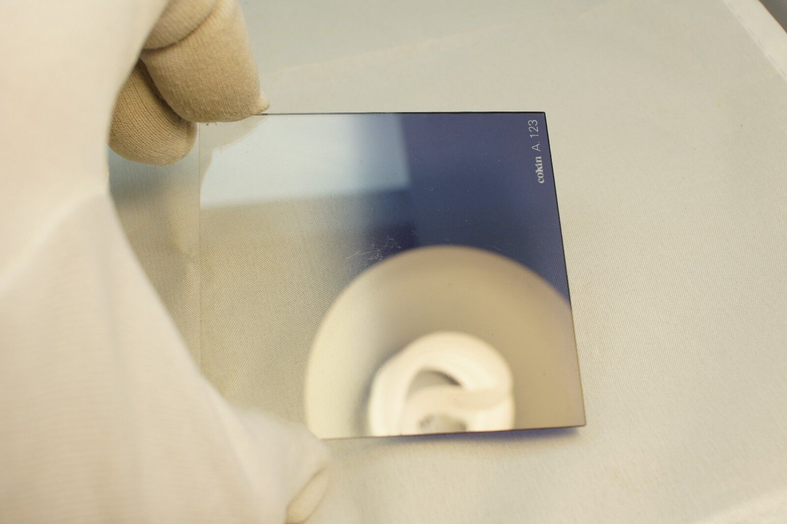 Cokin A 123 Gradual Graduated Blue B2 Light (A123) Filter Genuine Made in France