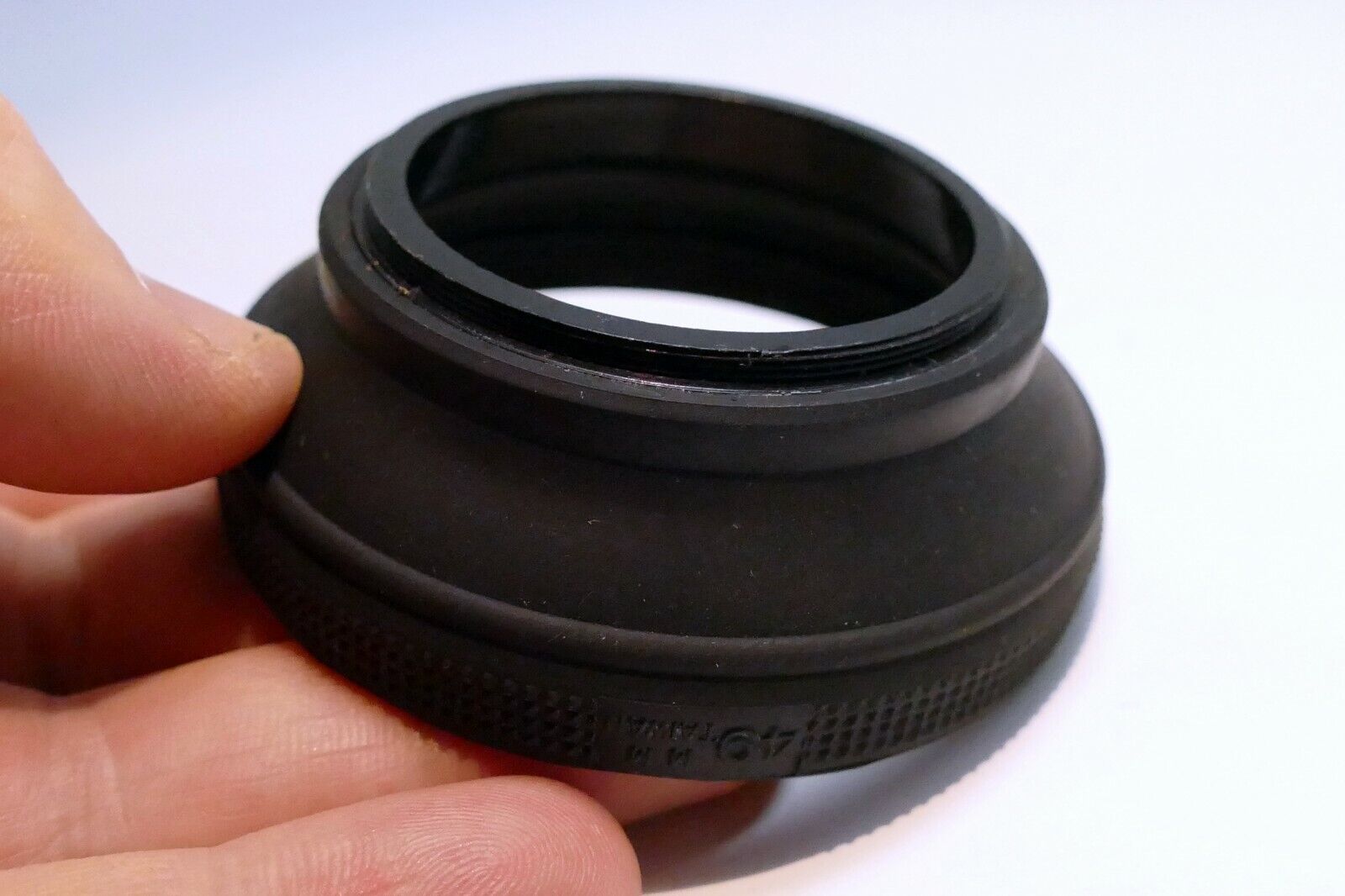 49mm rubber lens hood shade for normal 50mm f1.9 f2 f1.8 lenses
