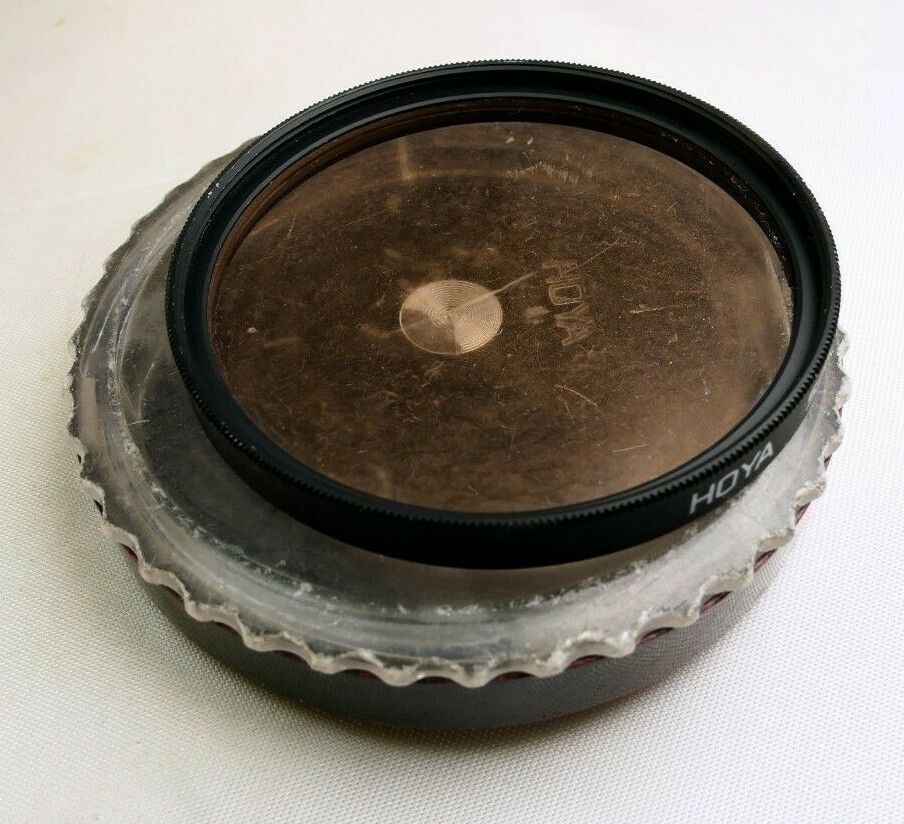 Hoya 81A warming 55mm Filter Lens - scratched