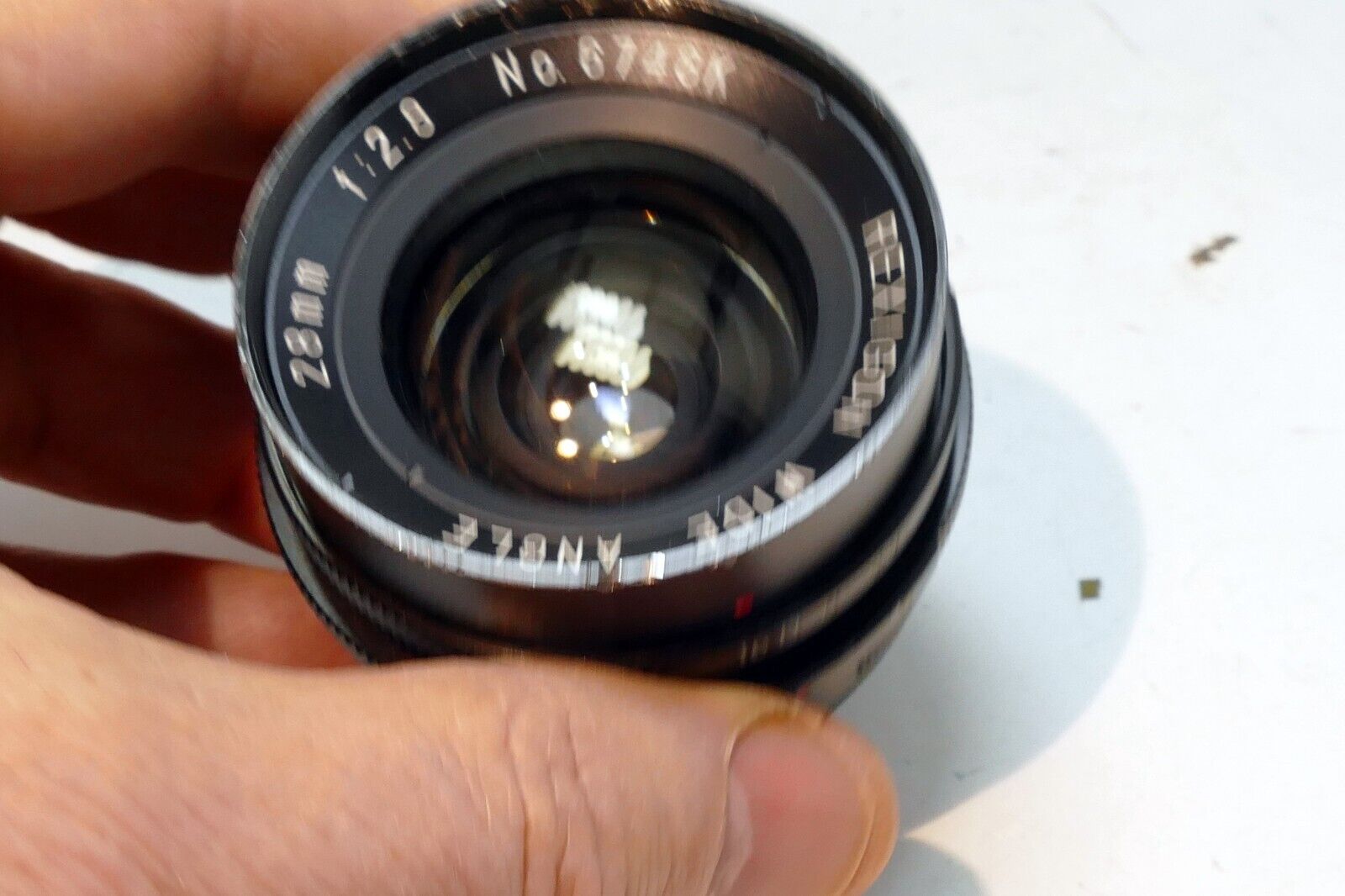 Rexigon 28mm f2.8 wide angle T2 Mount w/M42 Mount - AS IS Parts or Repair