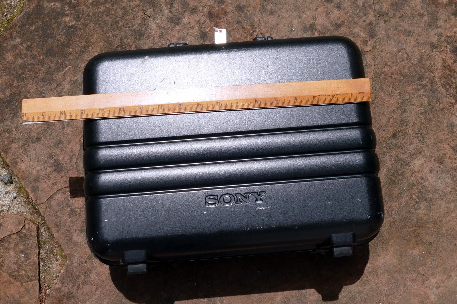 Sony Handycam Camera Hard Case Locking w/ Keys Travel Brief Carrying OEM Genuine