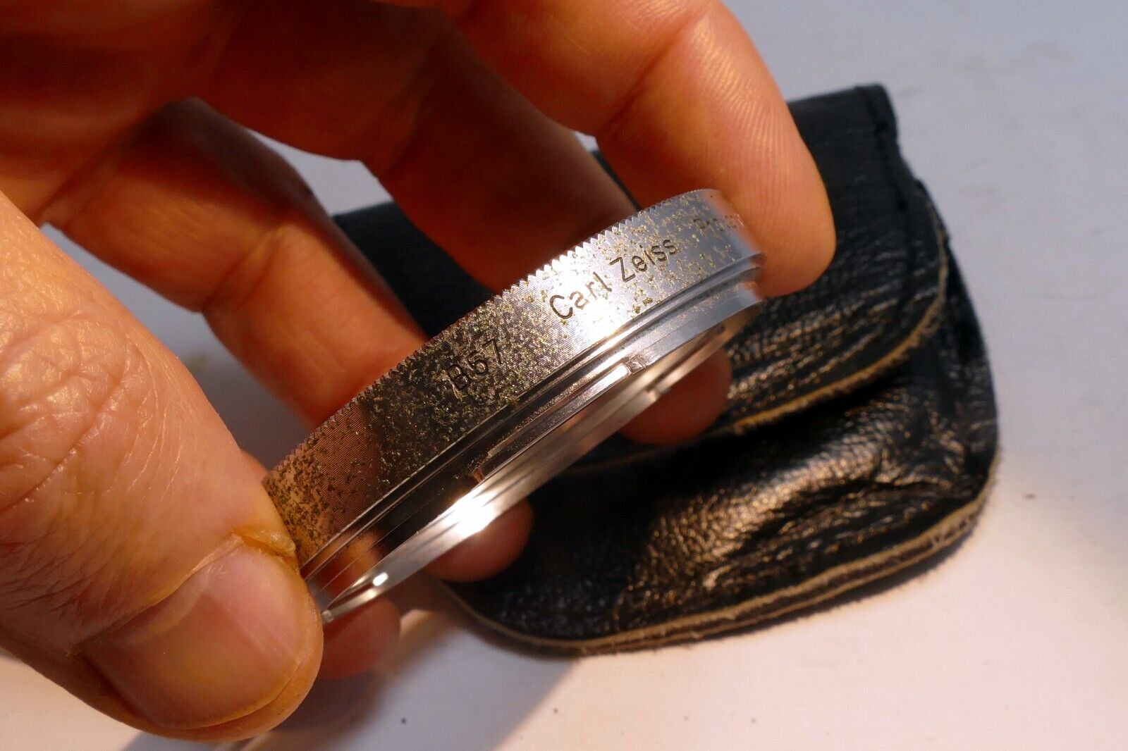 HASSELBLAD =V= B57 CARL ZEISS PROXAR f=1m Bay 57 lens filter chrome - OEM