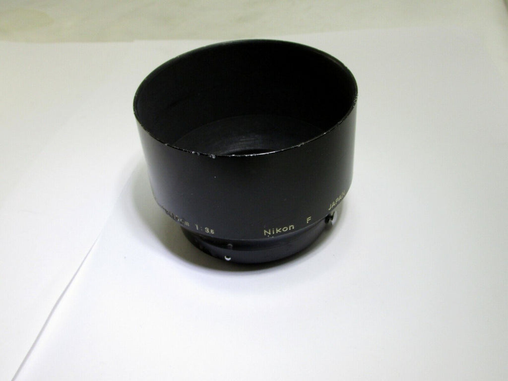 Nikon F Hood Shade Metal clip on for 13.5cm f3.5 85mm f2.0 10.5cm f2.5 Nikkor