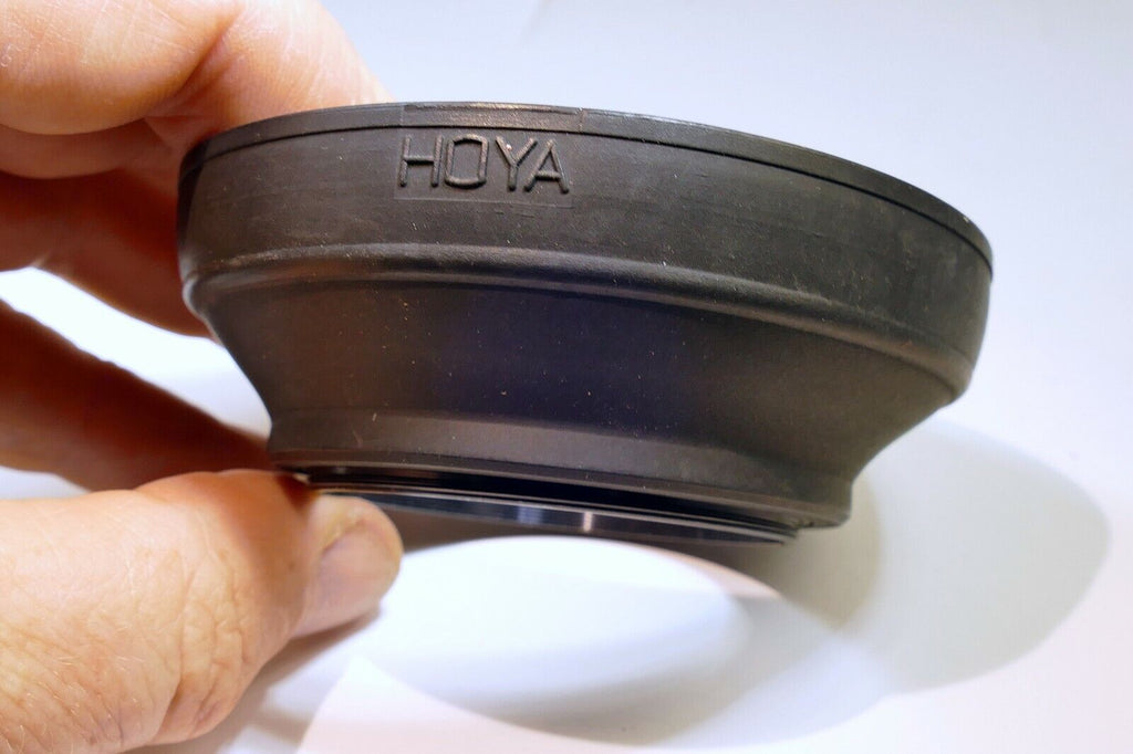 52mm Hoya  Lens Rubber Hood shade for 50mm f1.8 f1.4 lenses normal
