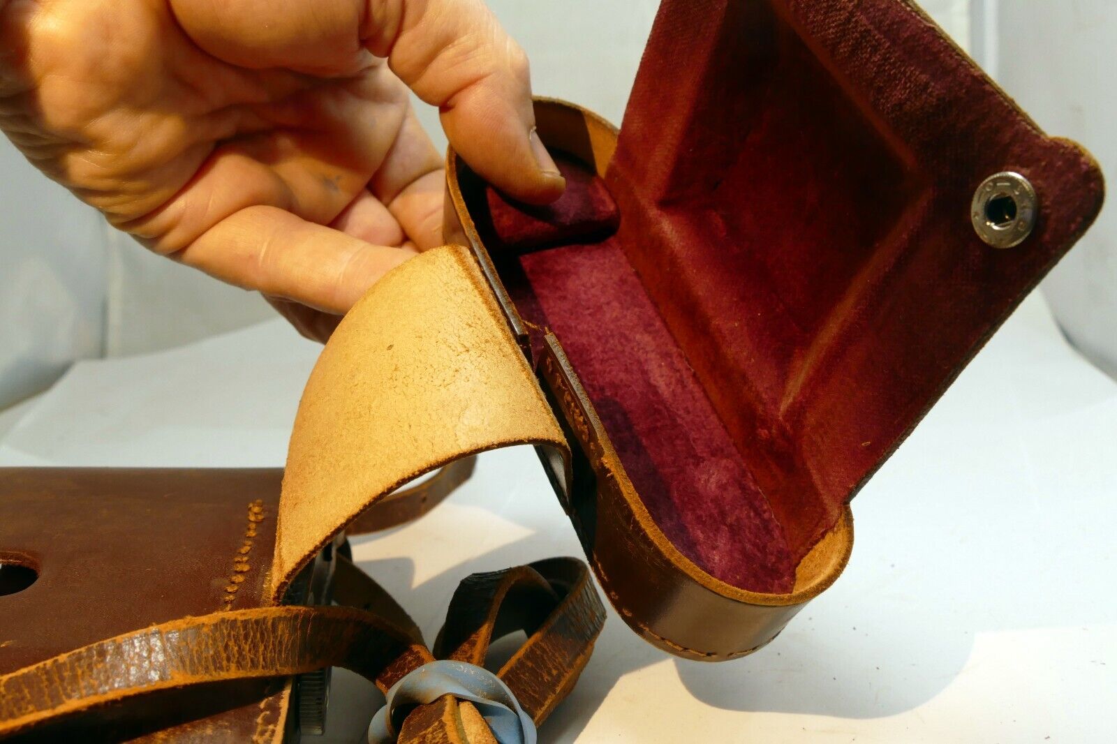 Zeiss Ikon 1798 FOLDING CAMERA CASE NOVAR ANASTIGMAT  -  Genuine OEM