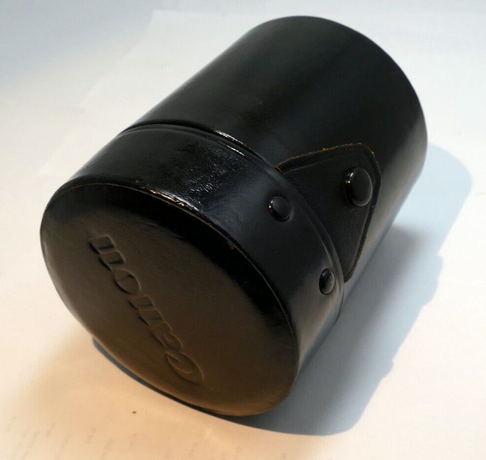 Canon C Black Hard Lens Case 50mm f1.4 FD f1.8 SC SSC - OEM Genuine
