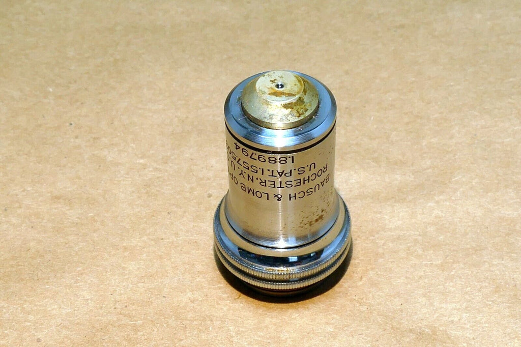 Bausch Lomb 1.8mm 1.25 OIL 97X Microscope Objective Rochester NY  100X
