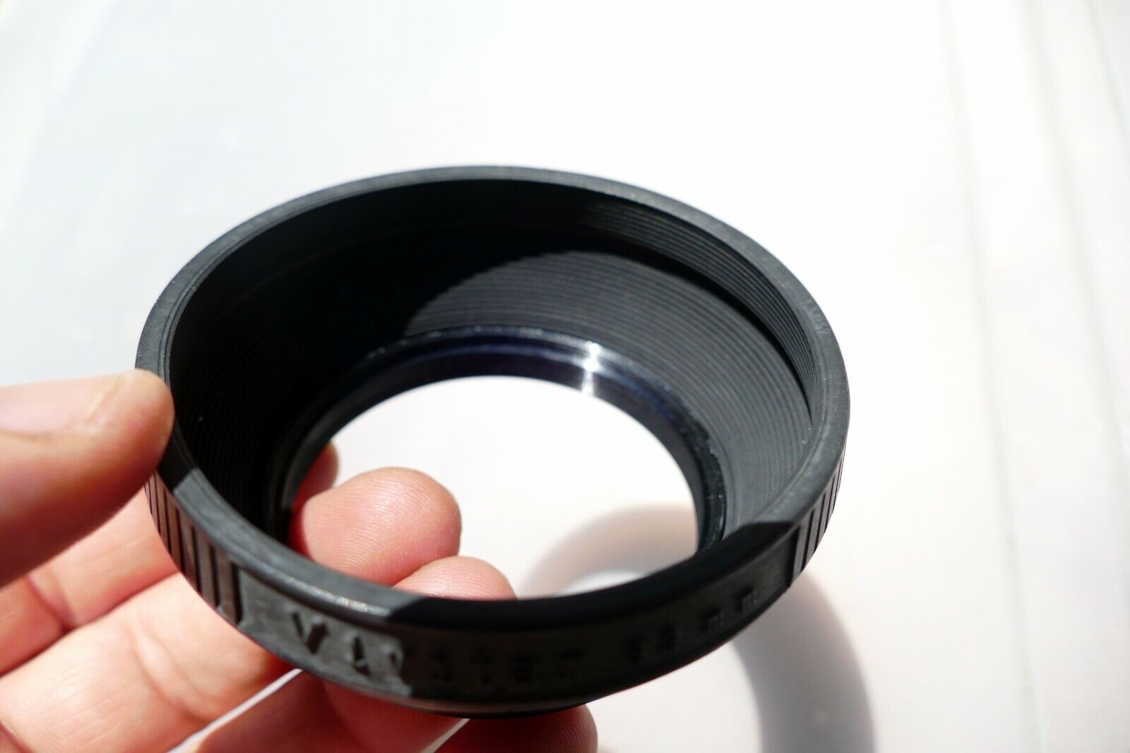 Vivitar 62mm Lens Rubber Hood shade double threaded for  telephoto zoom