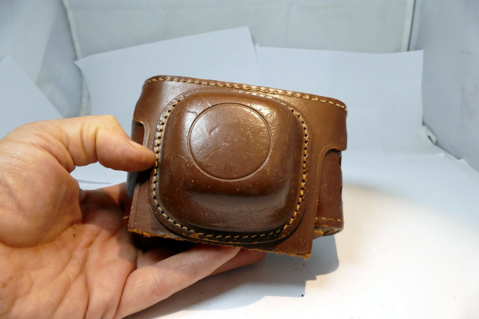 Leather case for Kodak Signet 40 rangefinder Camera  vintage