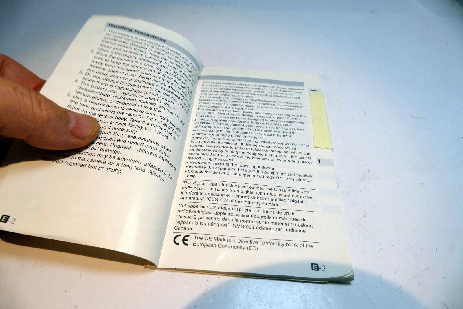 Canon Elph  IXUS Camera Advance advantix APS User's Manual Instruction Guide E