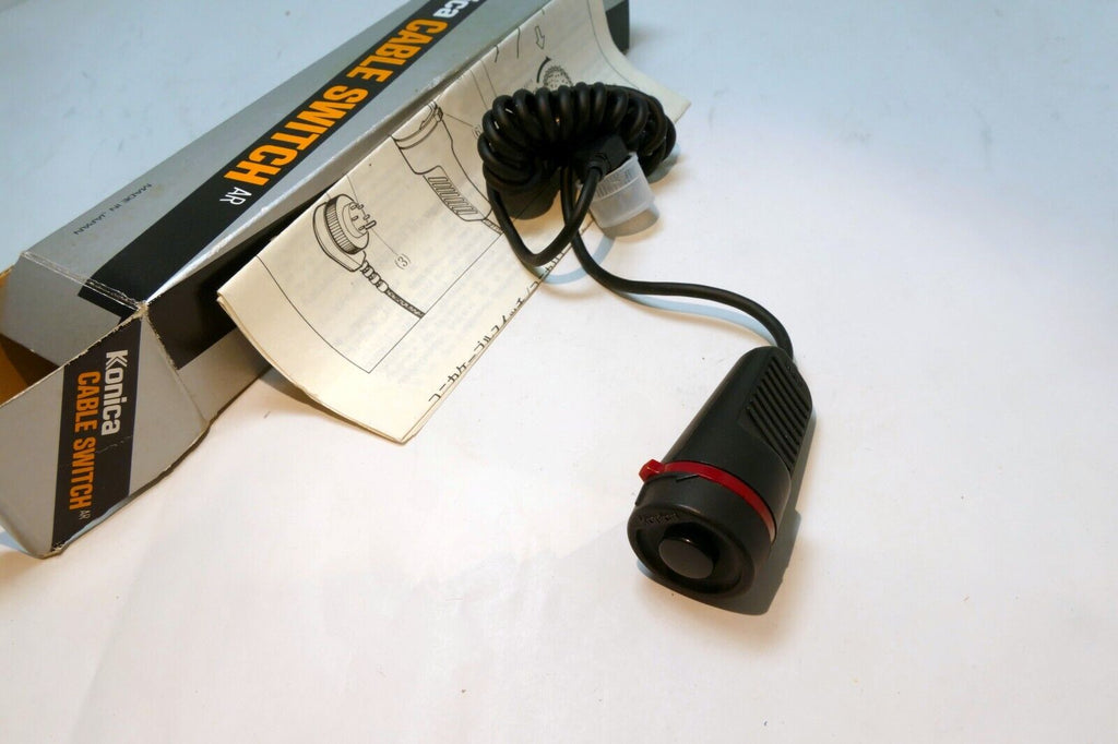 Konica Cable Switch AR FT-1 Remote Switch wired shutter release - OEM Genuine