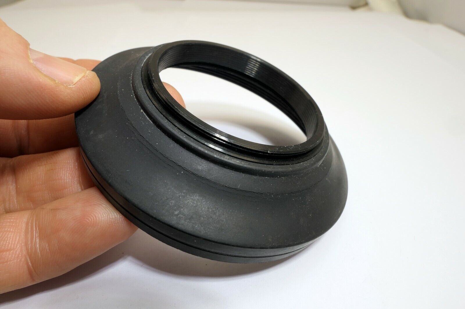 52mm Wide angle Collapsible Rubber Lens Hood double threaded  for 28mm f2.8