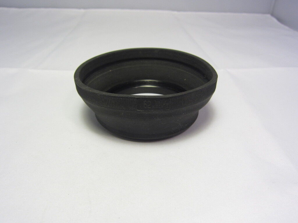 Generic Rubber Lens Hood 62mm Made in Korea for 80-200mm Telephoto 6216028