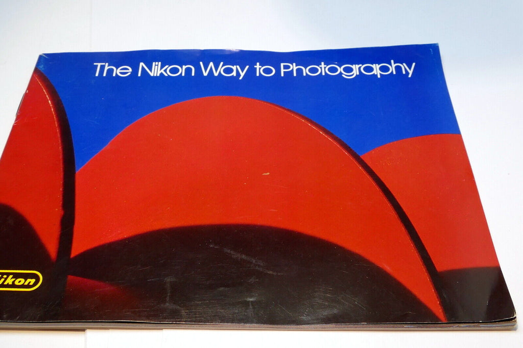Nikon way to Photography Handbook camera Brochure Moscow Olympics 1979