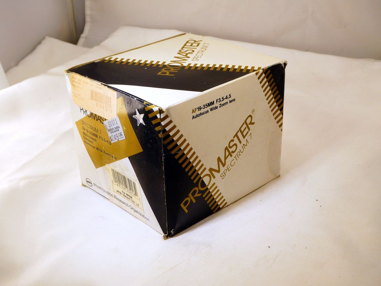 Empty Box  for Promaster AF 19-35mm f3.5-4.5 Lens - vintage