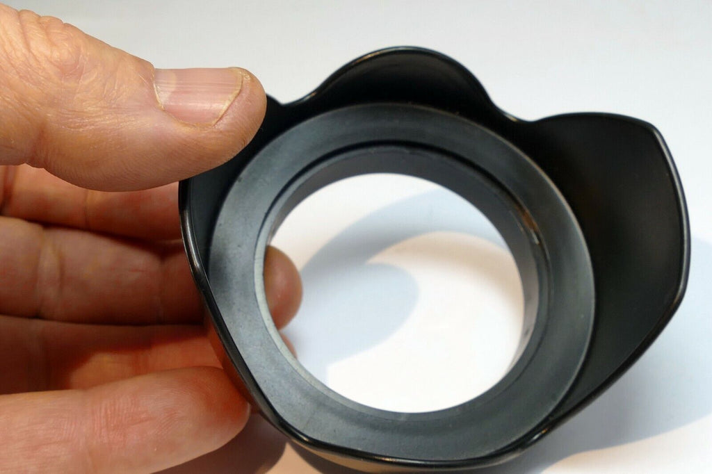 58mm Threaded Lens Hood shade petal shaped plastic