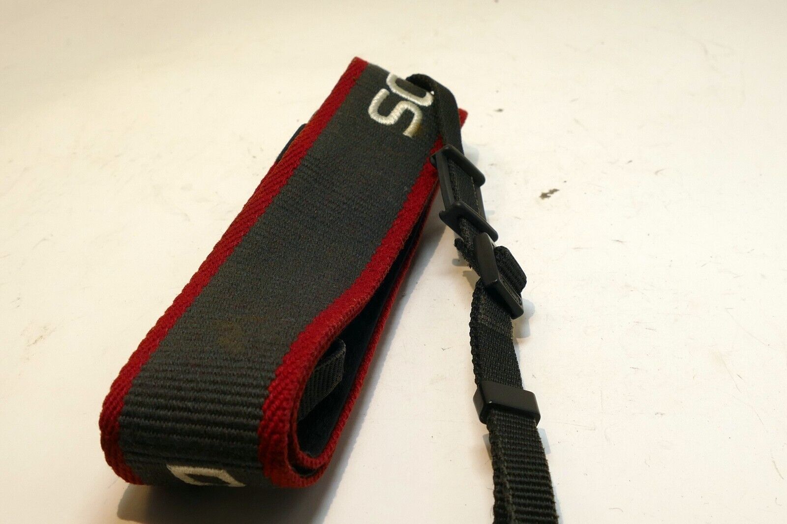 Canon Digital Gray-Silver Logo Camera Neck Strap - genuine original OEM
