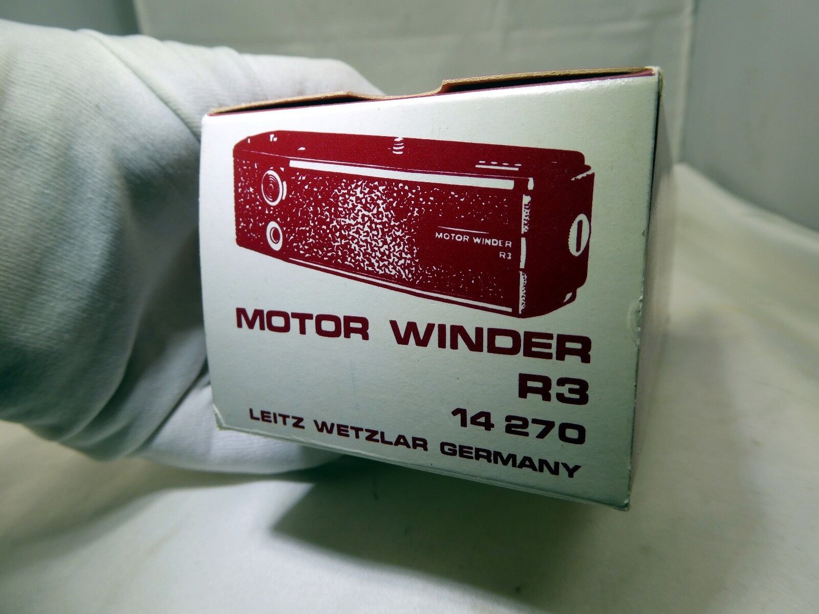 Empty Box for Leica Motor Drive Winder R3 14270 w/ foam